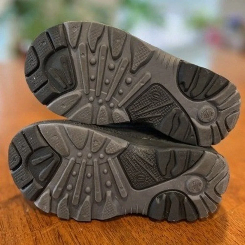 Kamik Waterproof Snow Boots Winter Pull‎ On Black Boots Size T10